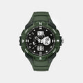 Men Quartz Black Dial Analog-Digital Resin Watch TWESK4603T