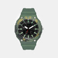 Men Quartz Black Dial Analog-Digital Resin Watch TWESK4701T