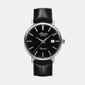 Atlantic Men Quartz Black Dial Analog Leather Watch 50354.41.61-1