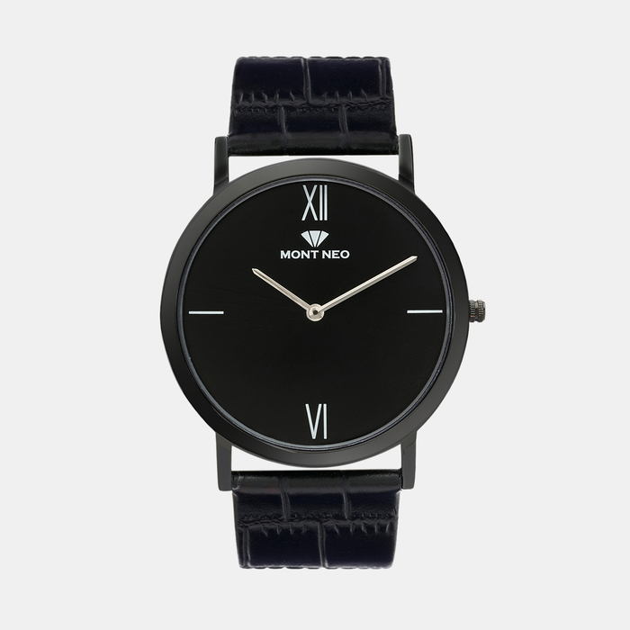 Mont Neo Round Black Analog watch