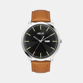 Male Analog Leather Watch TW039HG12