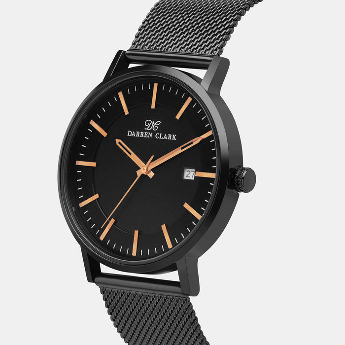 Darren Clark 40 mm Round Quartz watch