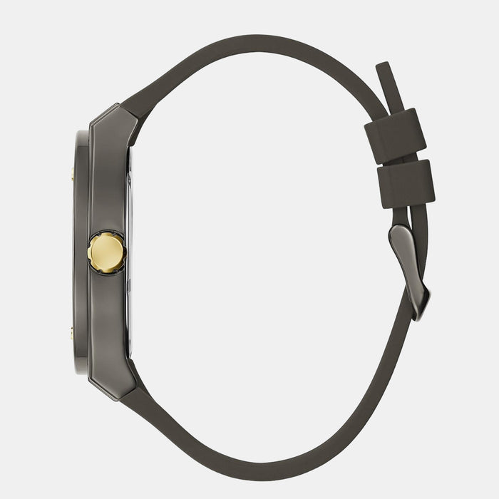 Guess Men Round Black watch