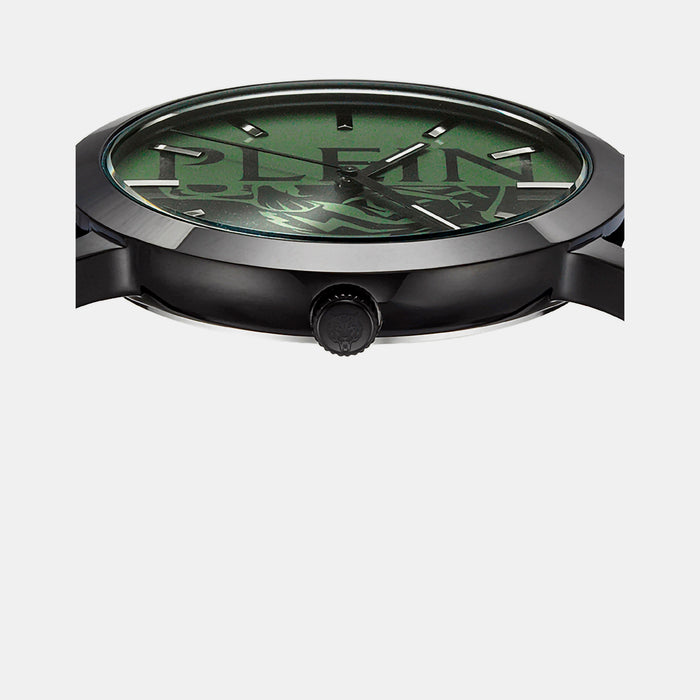 Plein Sports Men Round Black watch