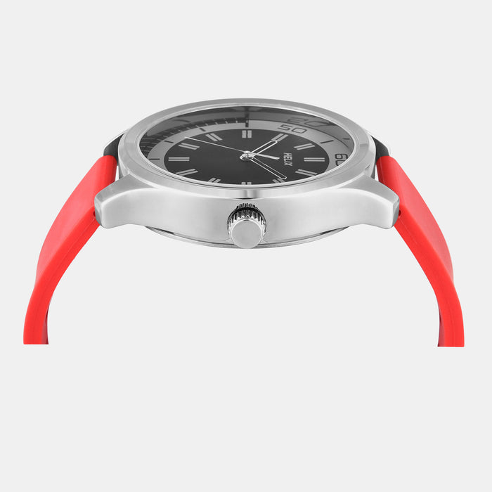 Helix Stainless Steel Round watch