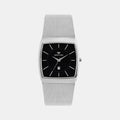 Men Quartz Black Dial Analog Stainless Steel Watch 1060E-B4412