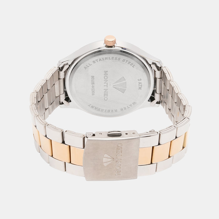 Mont Neo Stainless Steel Round watch