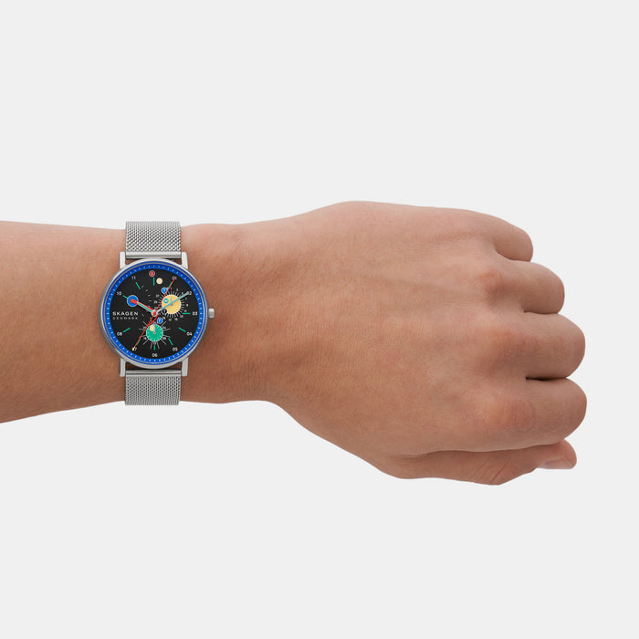 Skagen 40 mm Silver Quartz watch