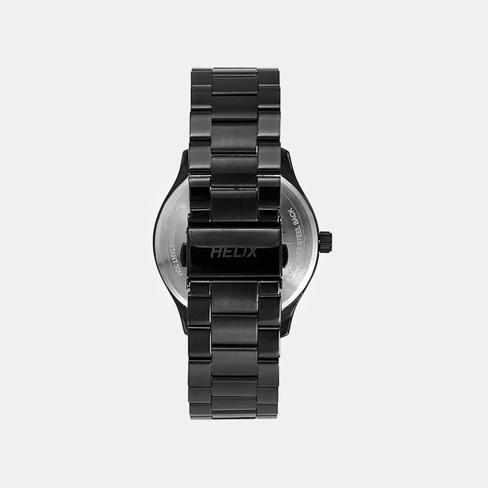 Men Quartz Black Dial Analog Stainless Steel Watch TW043HG31