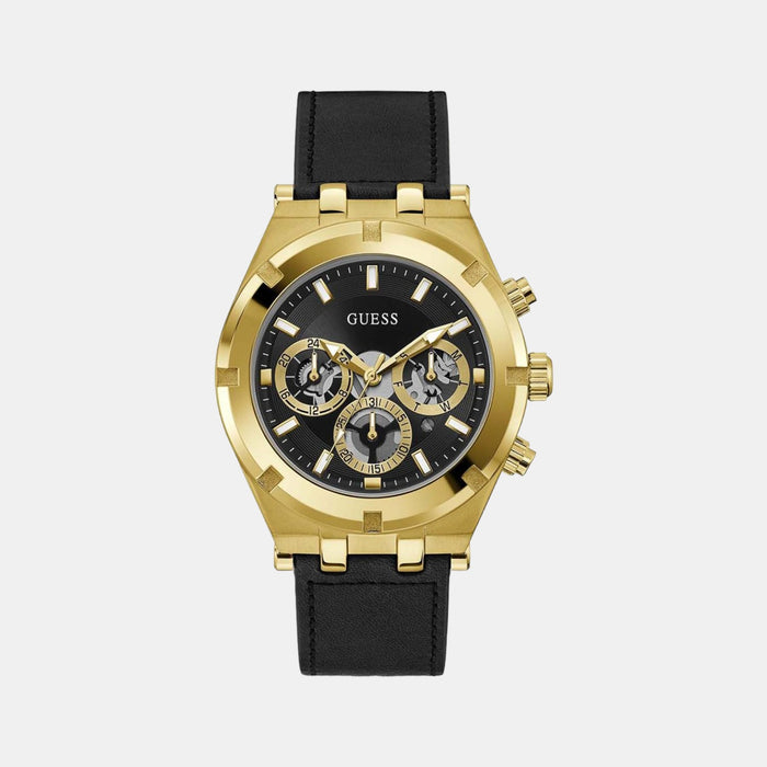 Guess Asymmetrical Black Chronograph watch