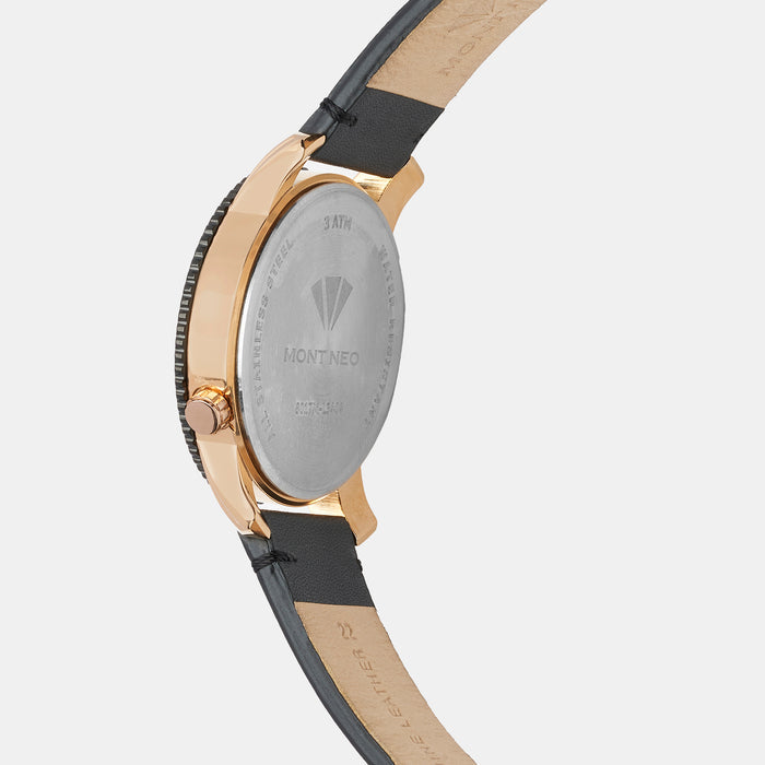 Mont Neo Men Round Black watch