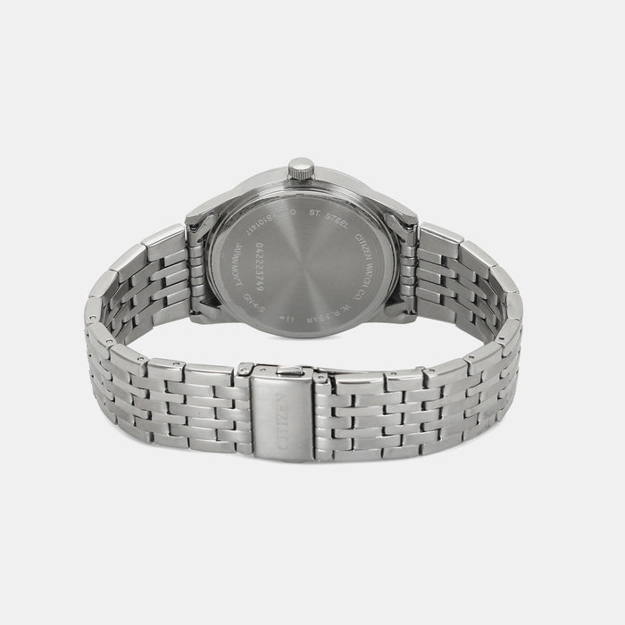 Men Quartz Blue Dial Analog Stainless Steel Watch BI5000-87L