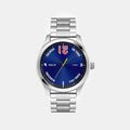 Men Quartz Blue Dial Analog Stainless Steel Watch TW043HG30