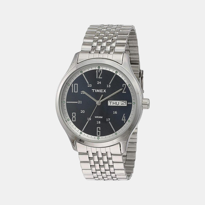 Timex Round Blue Analog watch
