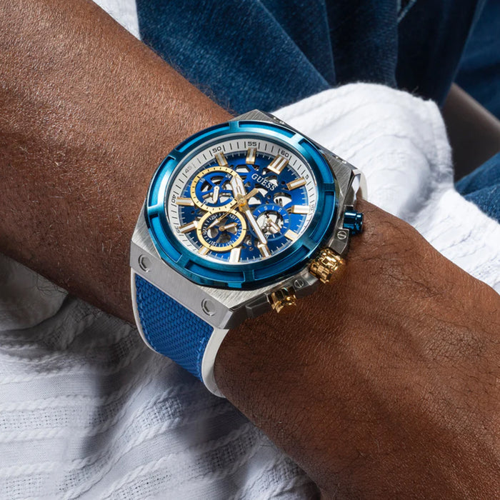 Guess Round Quartz Chronograph Men watch