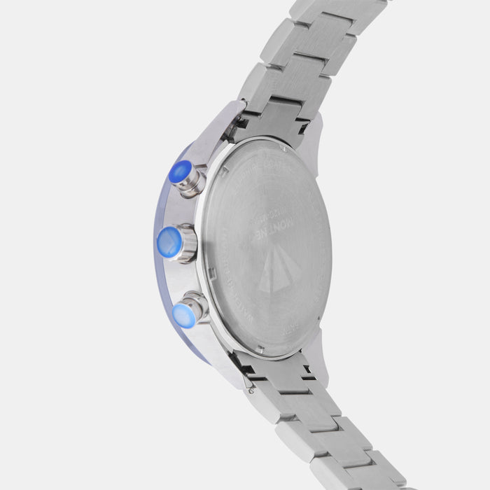 Mont Neo Men Round Blue watch