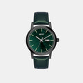 Helix Round Green Analog watch