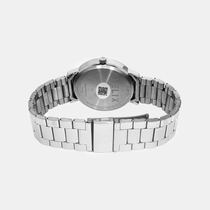 Men Quartz Green Dial Analog Stainless Steel Watch TW053HG02