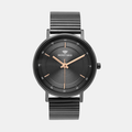 Mont Neo Round Gun Analog watch