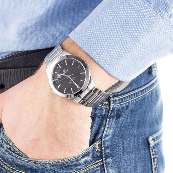 Men Quartz Grey Dial Analog Stainless Steel Watch 71365.41.61