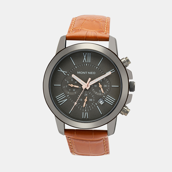Mont Neo Round Gun Chronograph watch