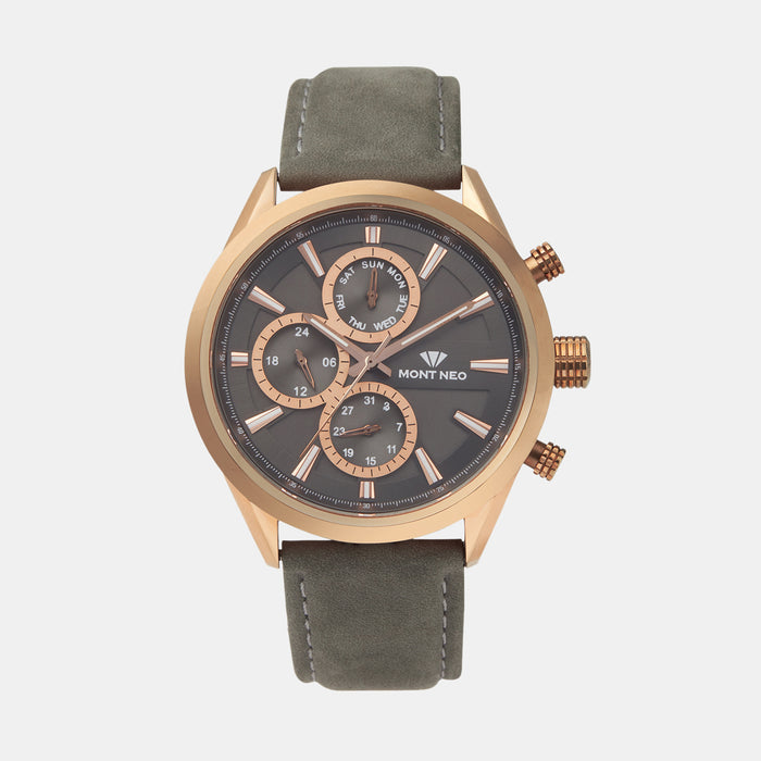 Mont Neo Round Gun Multi-Function watch