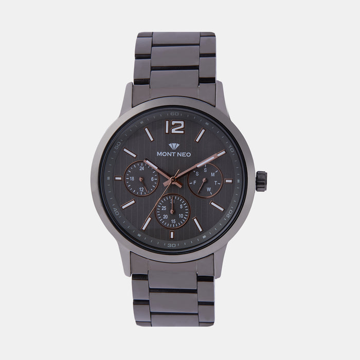 Mont Neo Round Gun Multi-Function watch