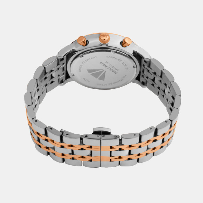 Mont Neo Stainless Steel Round watch
