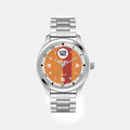 Men Quartz Orange Dial Analog Stainless Steel Watch TW043HG26