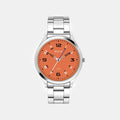 Men Quartz Orange Dial Analog Stainless Steel Watch TW060HG01T