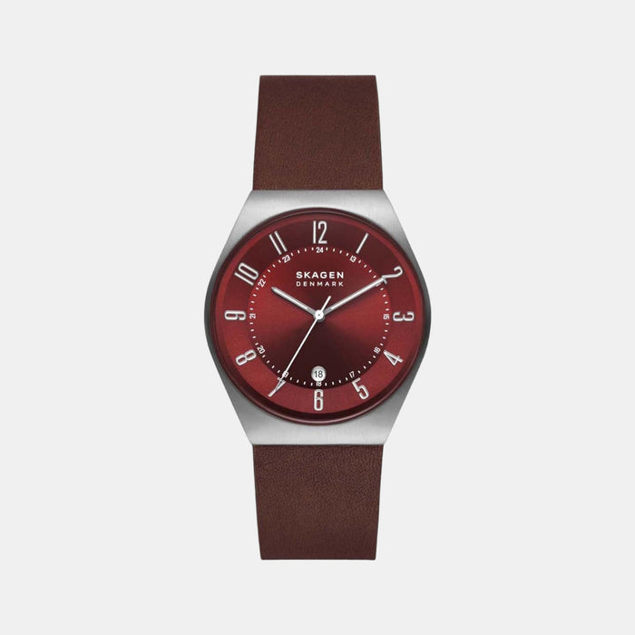 Skagen Round Red Analog watch