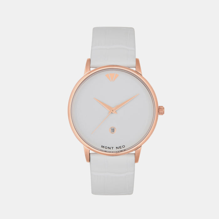 Mont Neo Round Silver Analog watch