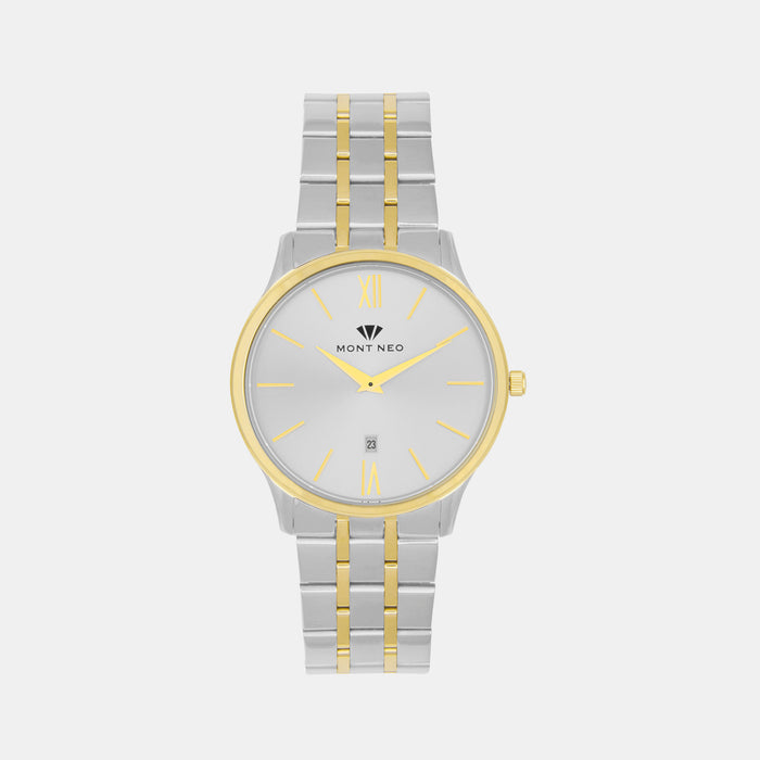 Mont Neo Round Silver Analog watch