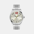 Men Quartz Silver Dial Analog Stainless Steel Watch TW043HG29
