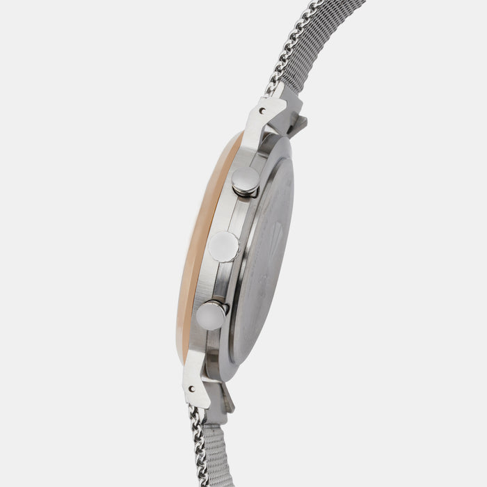 Mont Neo Men Round Silver watch