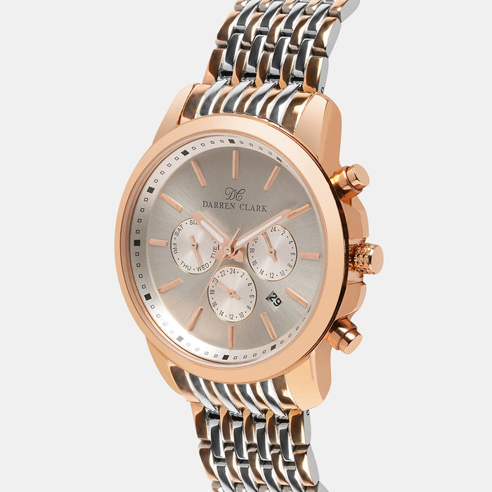 Darren Clark 40 mm Round Quartz watch