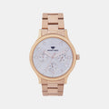 Men Quartz Silver Dial Multi-Function Metal Watch 8006M-M3303
