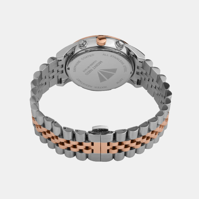 Mont Neo Stainless Steel Round watch