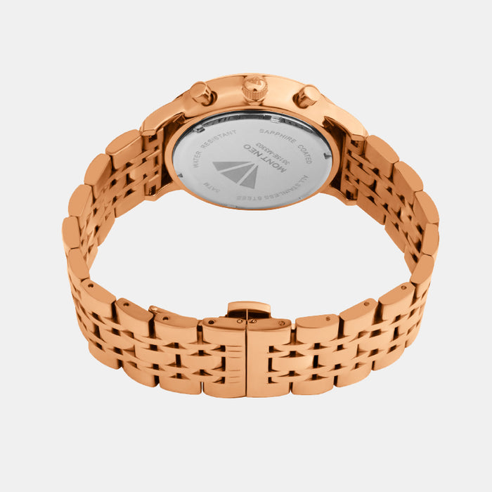 Mont Neo Men Round Silver watch