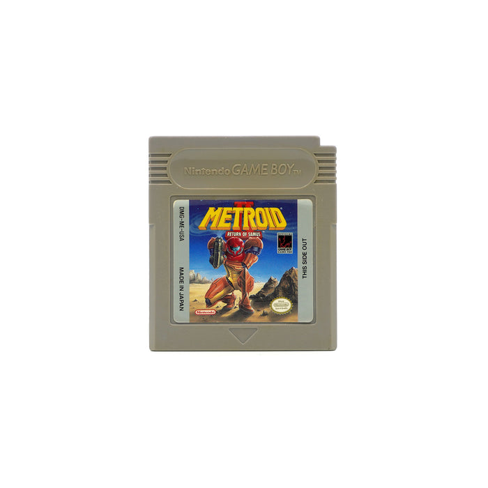 Metroid II Return of Samus Modul für Game Boy in gebrauchtem Zustand - Vorderseite