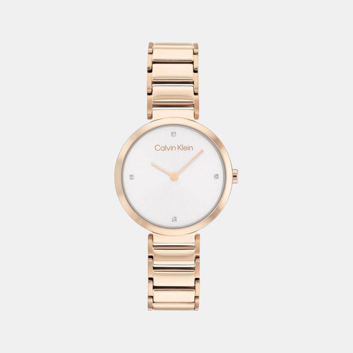 Minimalistic T-Bar Women Quartz Grey Dial Analog Stainless Steel Watch 25200140