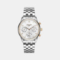 Male White Stainless Steel Chronograph Watch 509902 49 24 20