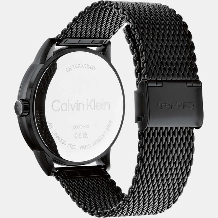 Calvin Klein Men Round Black watch