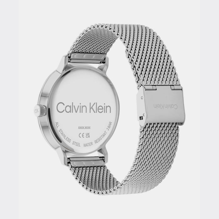 Calvin Klein Men Round Blue watch