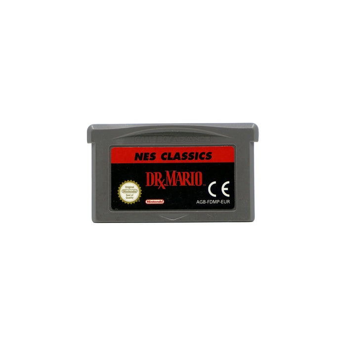 Dr. Mario NES Classics Modul für Game Boy Advance - Vorderseite