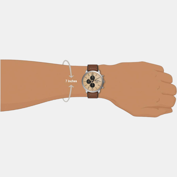 Fossil Stainless Steel Round watch