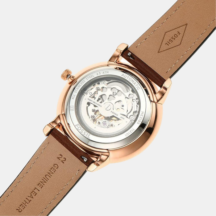 Fossil Round Automatic Analog Men watch