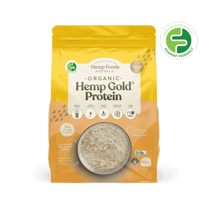 Organic Hemp Gold Protein Powder - 900g - Hemp Foods Australia