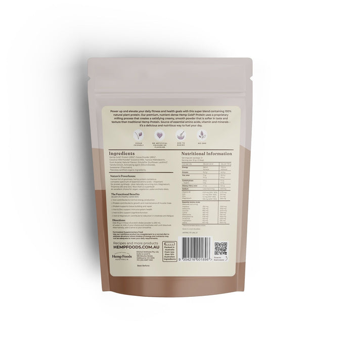 Organic Hemp Protein Chocolate - 420g