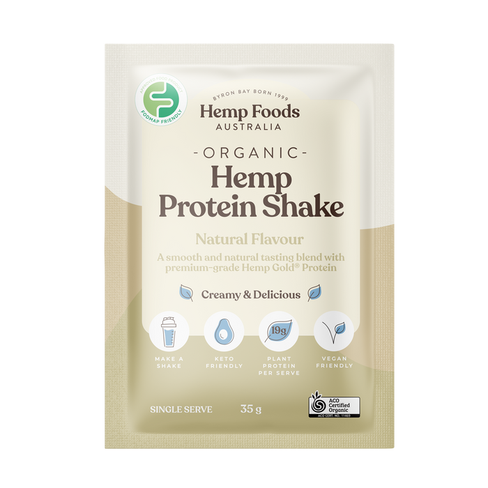 Organic Hemp Protein Natural - 7 x 35g Sachet